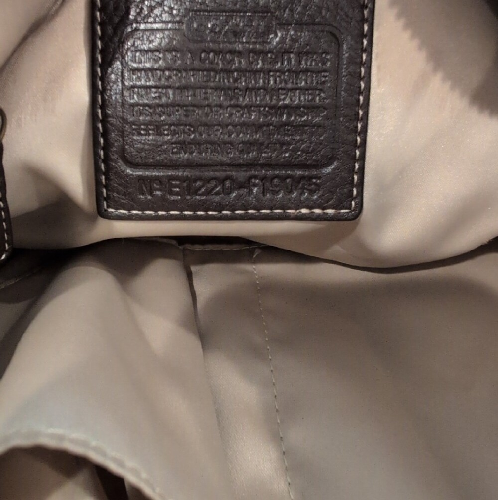 Coach RARE Penelope Convertible Hobo Crossbody Bag with Front Twist Lock Pocket - Picture 11 of 12